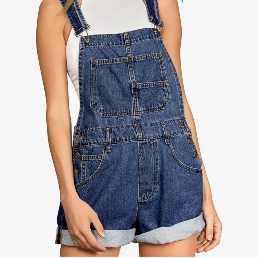 Women's Denim Overalls